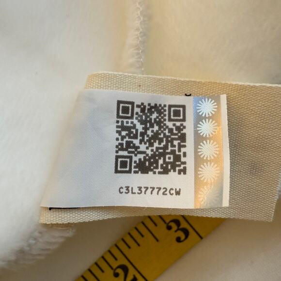 UGG Duffield Robe Womens Large Cream Fleece SOFT Comfort Classic Lux Angel Bath - Picture 8 of 16